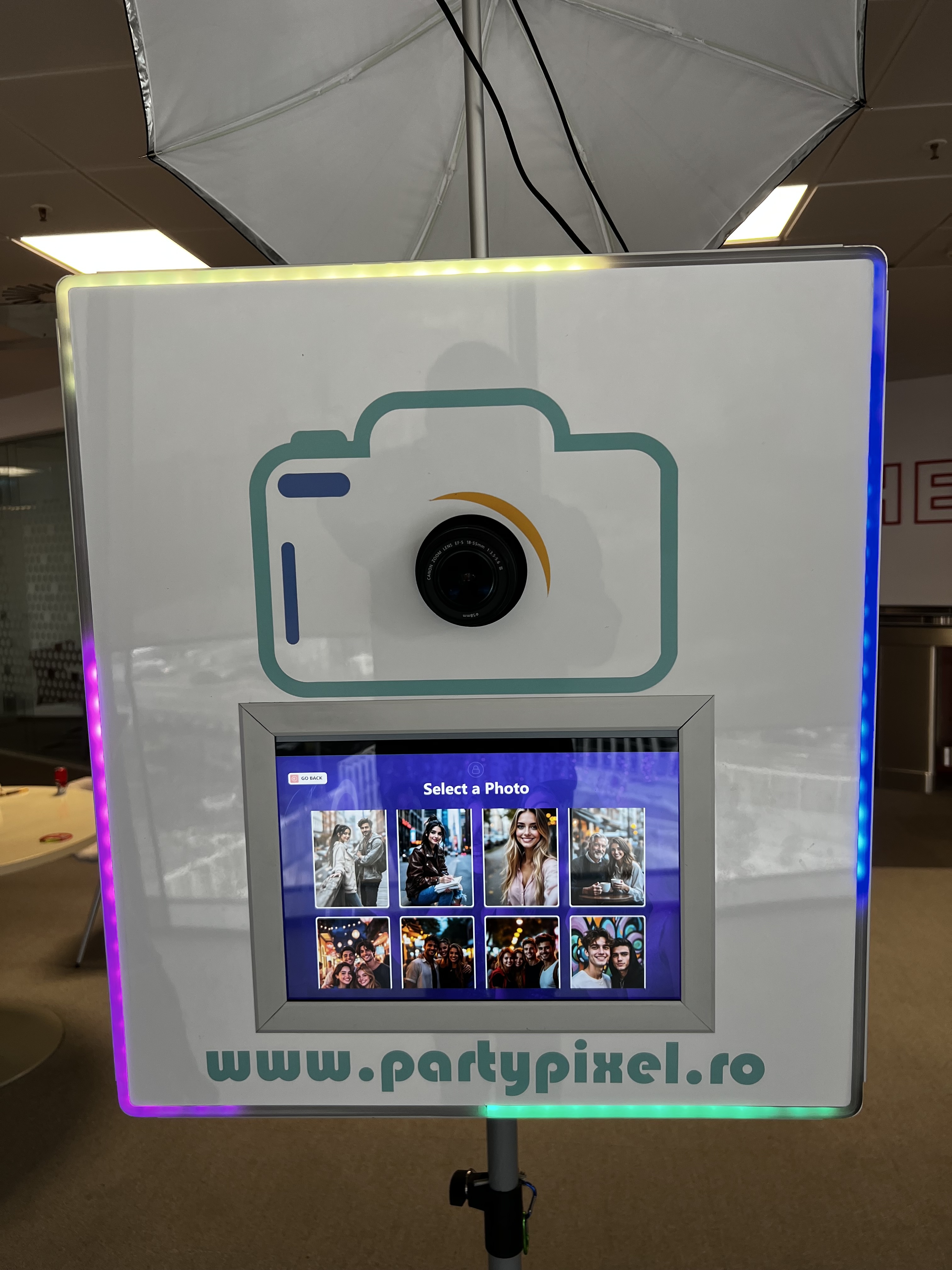 Cabina foto AI